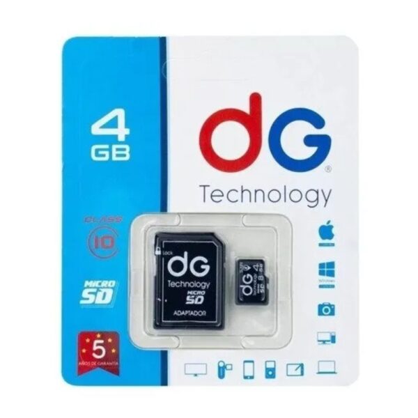Memoria Micro Sd Dg Technology Clase 10